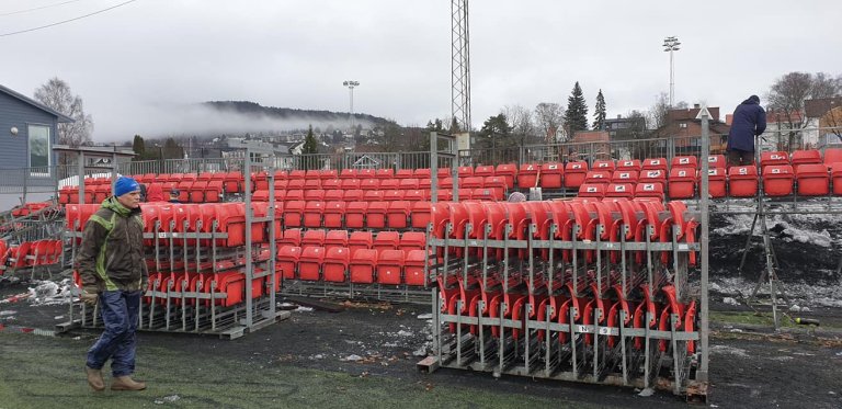 Seter på hoved stables