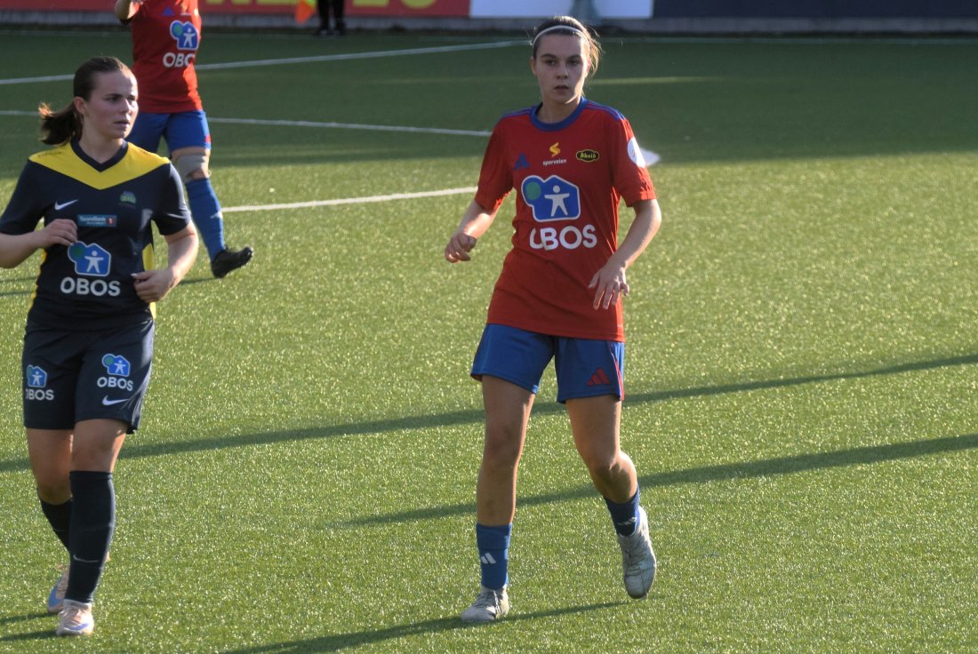 Liv Marie Siksjø er enda en av Skeid spillere som enda ikke har begynt på videregående&nbsp;skole.