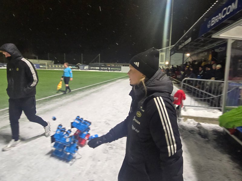 En godt kledd Vilde i aksjon.