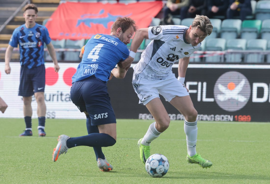 Martin Hoel Andersen fant ikke veien til nettmaskene.