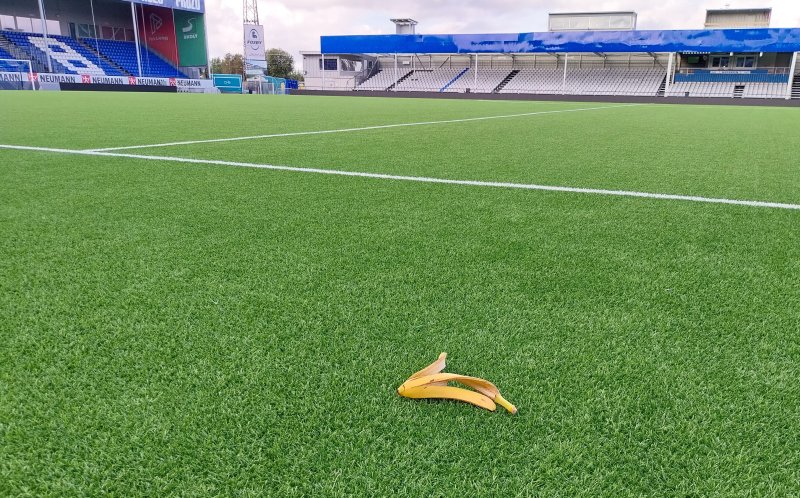 Kampen ble et bananskall i kampen for opprykk.